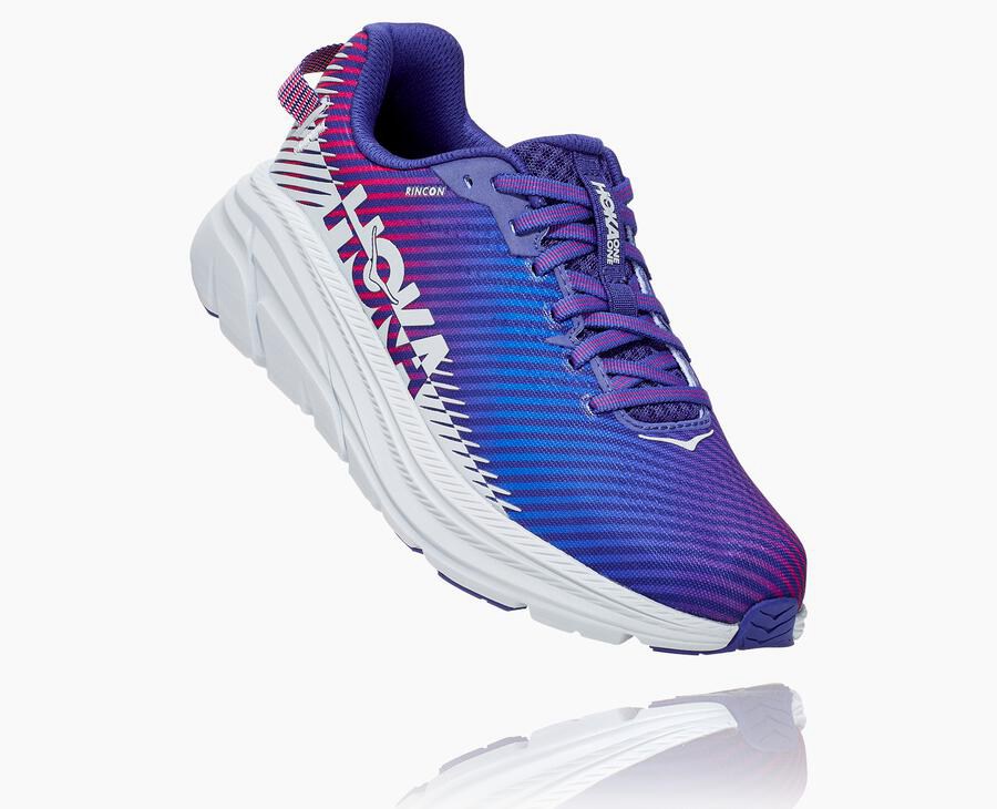 Tenis Hoka One One Mujer Azules/Blancos - Rincon 2 - ZLIS58467